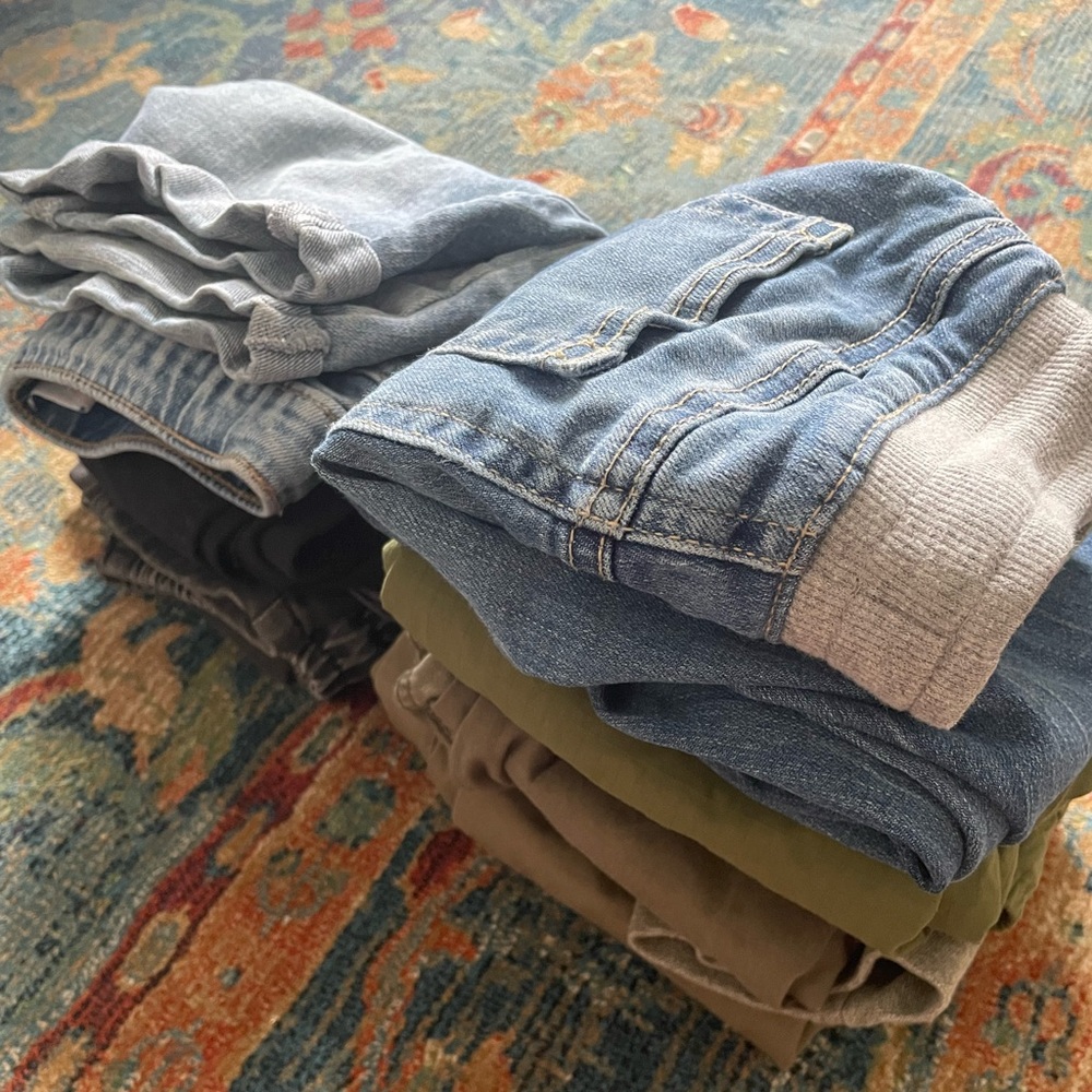 Cat and Jack Old Navy 5t pants bundle